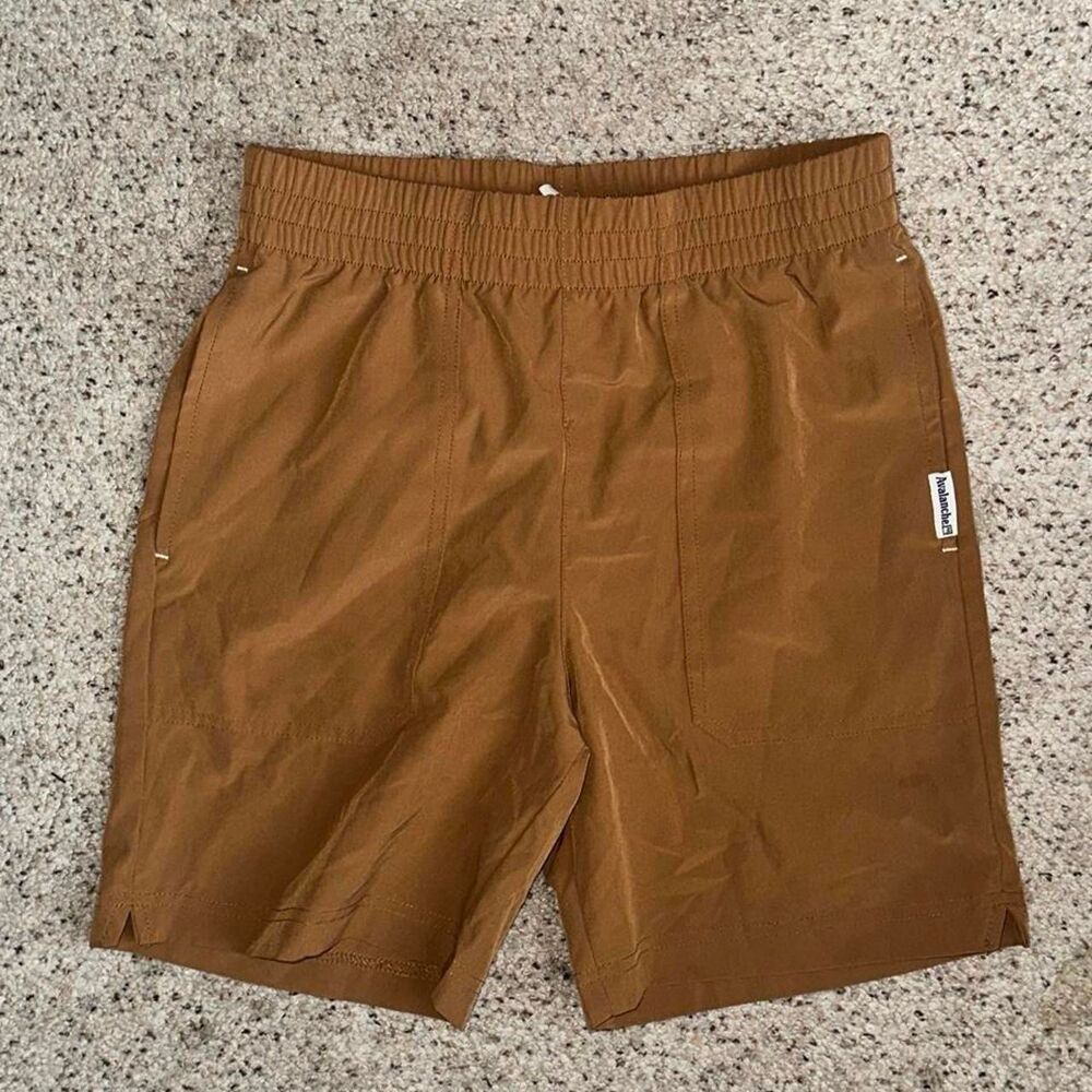 Avalanche Boys Brown and Tan Shorts